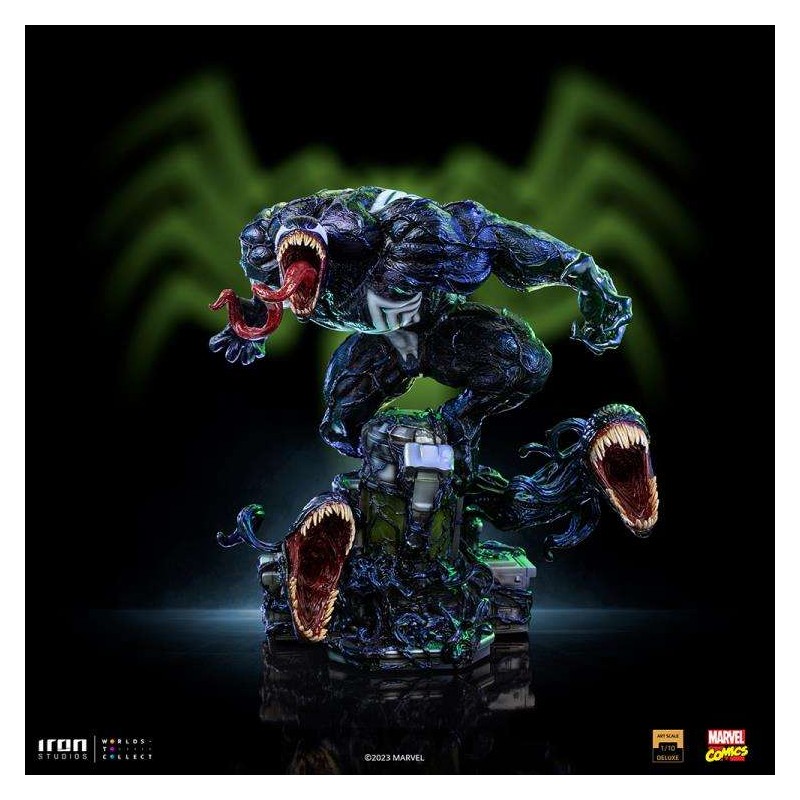 IRON STUDIOS MARVEL COMICS VENOM BDS ART SCALE DELUXE 1/10 STATUE FIGURE