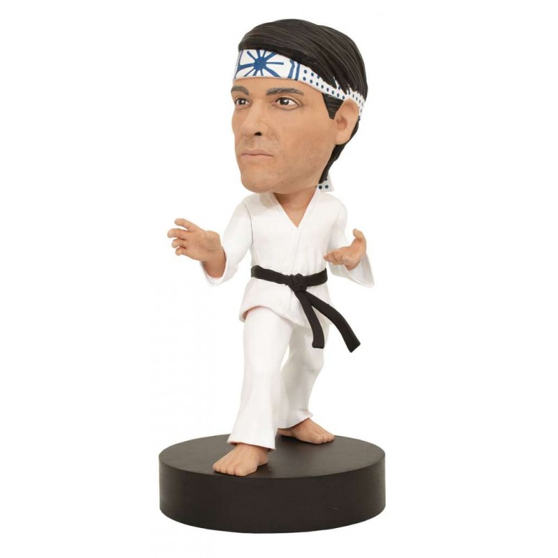 COBRA KAI DANIEL LARUSSO BOBBLE HEAD FIGURE DIAMOND SELECT COBRA KAI DANIEL LARUSSO BOBBLE HEAD FIGURE DIAMOND SELECT
