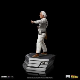 RITORNO AL FUTURO DOC EMMETT BROWN ART SCALE 1/10 STATUA FIGURE IRON STUDIOS