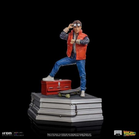 BACK TO THE FUTURE MARTY MCFLY ART SCALE 1/10 STATUE FIGURE