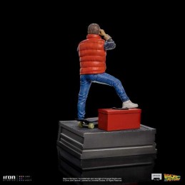 RITORNO AL FUTURO MARTY MCFLY ART SCALE 1/10 STATUA FIGURE IRON STUDIOS