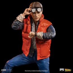 IRON STUDIOS BACK TO THE FUTURE MARTY MCFLY ART SCALE 1/10 STATUE FIGURE