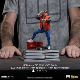 IRON STUDIOS BACK TO THE FUTURE MARTY MCFLY ART SCALE 1/10 STATUE FIGURE