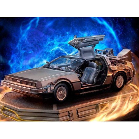 RITORNO AL FUTURO DELOREAN ART SCALE 1/10 STATUA FIGURE