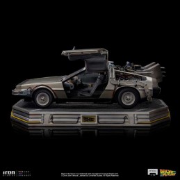 IRON STUDIOS BACK TO THE FUTURE DELOREAN ART SCALE 1/10 STATUE FIGURE