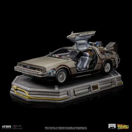 RITORNO AL FUTURO DELOREAN ART SCALE 1/10 STATUA FIGURE IRON STUDIOS