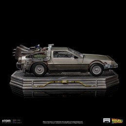 IRON STUDIOS BACK TO THE FUTURE DELOREAN ART SCALE 1/10 STATUE FIGURE