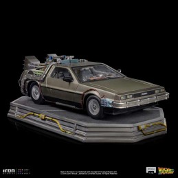 IRON STUDIOS BACK TO THE FUTURE DELOREAN ART SCALE 1/10 STATUE FIGURE