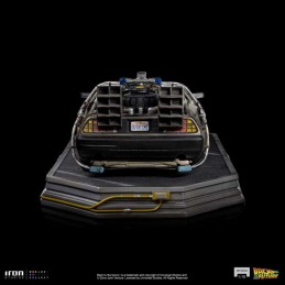 IRON STUDIOS BACK TO THE FUTURE DELOREAN ART SCALE 1/10 STATUE FIGURE