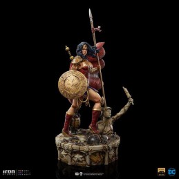 WONDER WOMAN UNLEASHED BDS ART SCALE DELUXE 1/10 STATUA FIGURE IRON STUDIOS