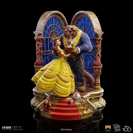 LA BELLA E LA BESTIA BEUTY AND THE BEAST ART SCALE DELUXE 1/10 STATUA FIGURE