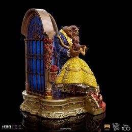 LA BELLA E LA BESTIA BEUTY AND THE BEAST ART SCALE DELUXE 1/10 STATUA FIGURE IRON STUDIOS