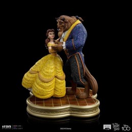 LA BELLA E LA BESTIA BELLE AND THE BEAST ART SCALE 1/10 STATUA FIGURE IRON STUDIOS