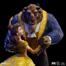 LA BELLA E LA BESTIA BELLE AND THE BEAST ART SCALE 1/10 STATUA FIGURE IRON STUDIOS