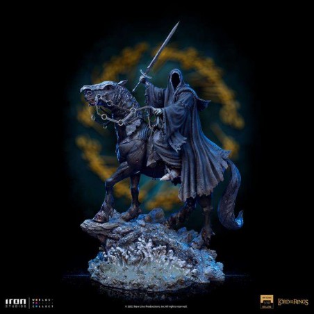 LORD OF THE RINGS NAZGUL ON HORSE BDS ART SCALE DELUXE STATUE FIGURE