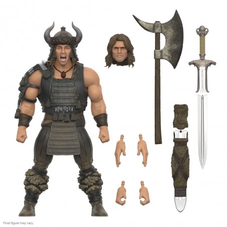 CONAN THE BARBARIAN ULTIMATES CONAN BATTLE OF THE MOUNDS ACTION FIGURE