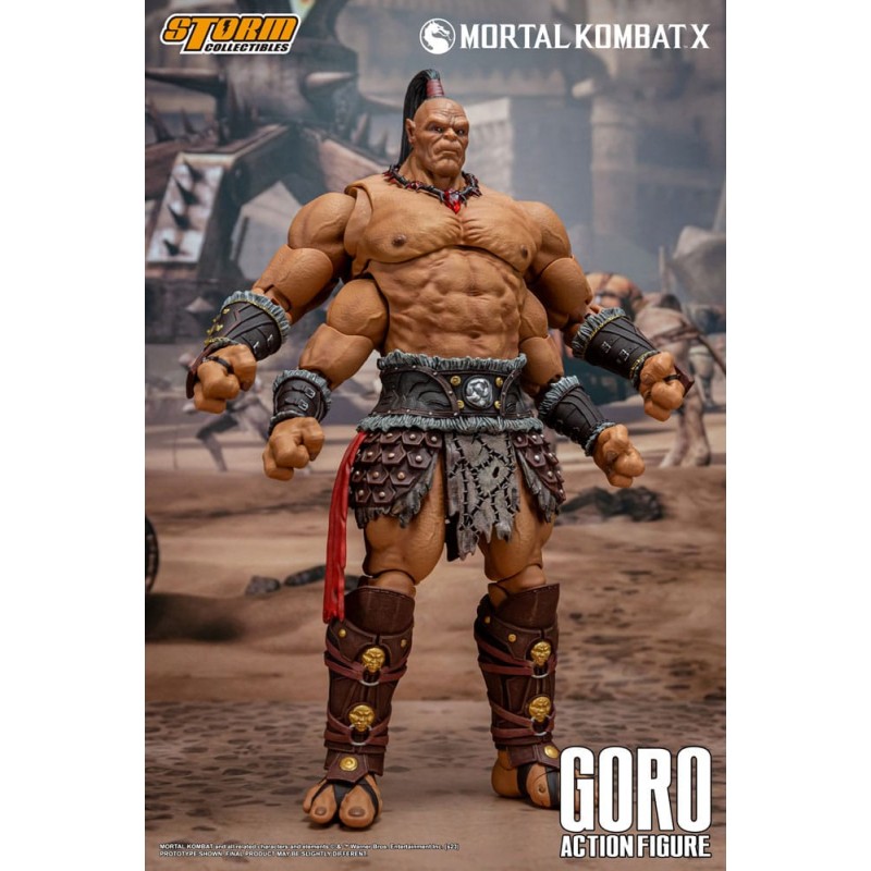 Mortal kombat shop goro figure