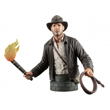 INDIANA JONES INDY BUST STATUE FIGURE