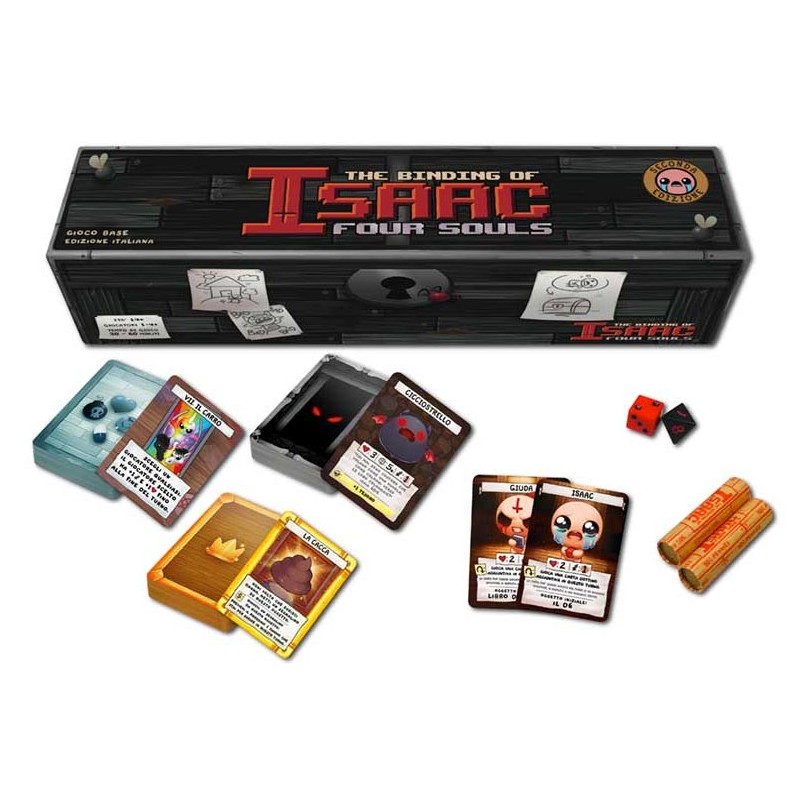 THE BINDING OF ISAAC FOUR SOULS - GIOCO DA TAVOLO ITALIANO MS EDIZIONI