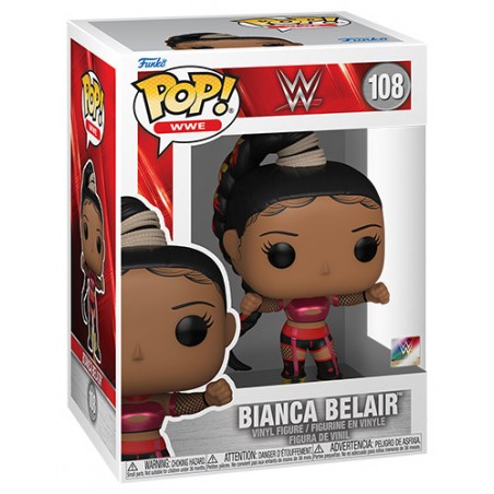FUNKO POP! WWE 108 BIANCA BELAIR BOBBLE HEAD FIGURE