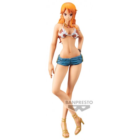 ONE PIECE GRANDISTA NERO NAMI 28CM STATUA FIGURE