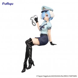 FURYU RE:ZERO REM POLICE OFFICER WITH DOG EARS NOODLE STOPPER FIGURE STATUE