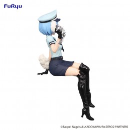 RE:ZERO REM POLICE OFFICER WITH DOG EARS NOODLE STOPPER FIGURE STATUA FURYU