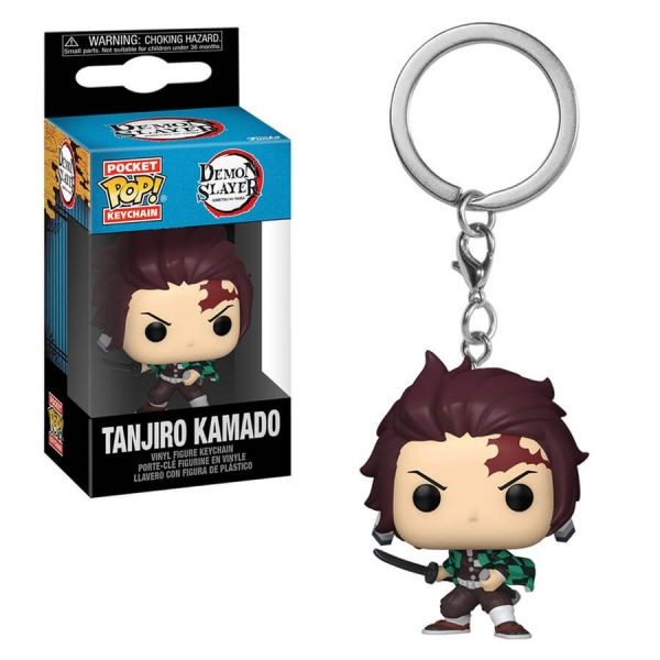 Funko Demon Slayer Pocket Pop Tanjiro Kamado Keychain Portachiavi