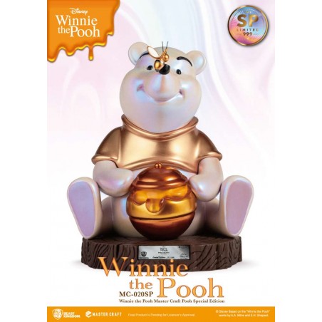 WINNIE THE POOH MASTER CRAFT POOH SPECIAL EDITION STATUE 40CM RESIN FIGURE