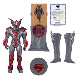 MC FARLANE DC MULTIVERSE SUPERMAN UNCHAINED ARMOR PATINA GOLD LABEL ACTION FIGURE