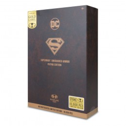 DC MULTIVERSE SUPERMAN UNCHAINED ARMOR PATINA GOLD LABEL ACTION FIGURE MC FARLANE