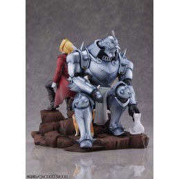 GOOD SMILE COMPANY FULLMETAL ALCHEMIST BROTHERHOOD EDWARD AND ALPHONSE ELRIC BROTHERS STATUE FIGURE