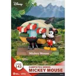 BEAST KINGDOM D-STAGE CAMPSITES SERIES MICKEY MOUSE STATUE FIGURE DIORAMA
