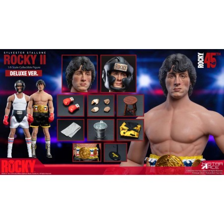 ROCKY II ROCKY BALBOA DELUXE VER. ACTION FIGURE