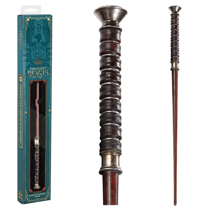 NOBLE COLLECTIONS FANTASTIC BEASTS FISHER WAND