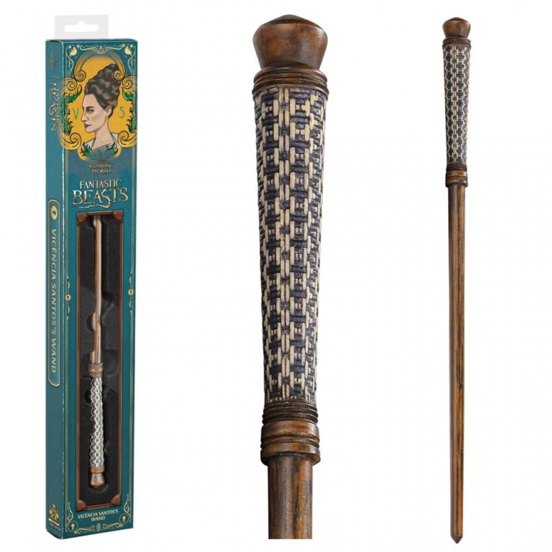 NOBLE COLLECTIONS FANTASTIC BEASTS VICENCIA SANTOS WAND