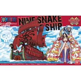 ONE PIECE GRAND SHIP COLLECTION NINE SNAKE PIRATE SHIP MODEL KIT BANDAI