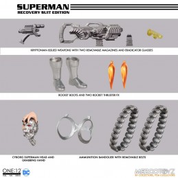 MEZCO TOYS SUPERMAN RECOVERY SUIT EDITION ONE:12 COLLECTIVE ACTION FIGURE