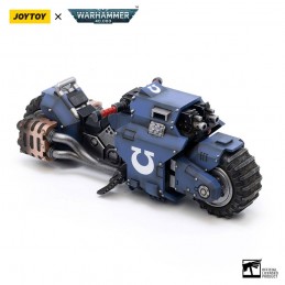 WARHAMMER 40000 ULTRAMARINES OUTRIDERS MOTORCYCLE ACTION FIGURE JOY TOY (CN)