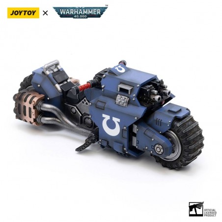 WARHAMMER 40000 ULTRAMARINES OUTRIDERS MOTORCYCLE ACTION FIGURE