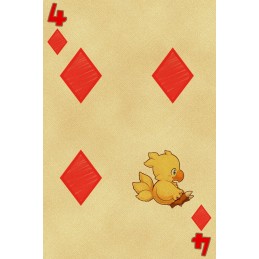 FINAL FANTASY CHOCOBO PLAYING CARDS MAZZO CARTE DA GIOCO SQUARE ENIX
