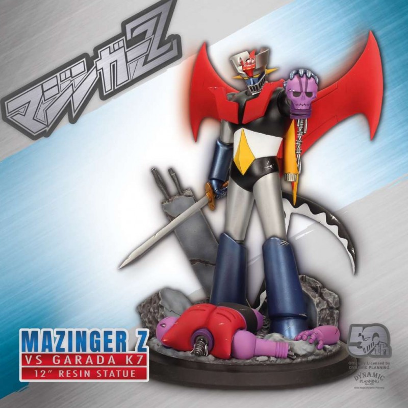 MAZINGER Z VS GARADA K7 30CM STATUA IN RESINA FIGURE SD TOYS