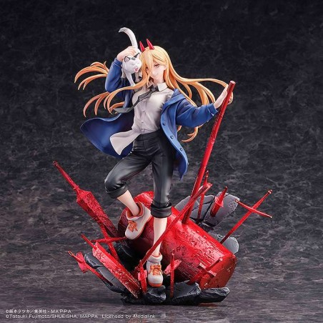 CHAINSAW MAN POWER AND MEOWY S-FIRE 1/7 FIGURE STATUE