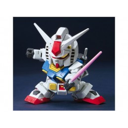 BANDAI LEGEND BB GUNDAM RX-78-2 ANIME COLOR VERSION 10 CM MODEL KIT ACTION FIGURE