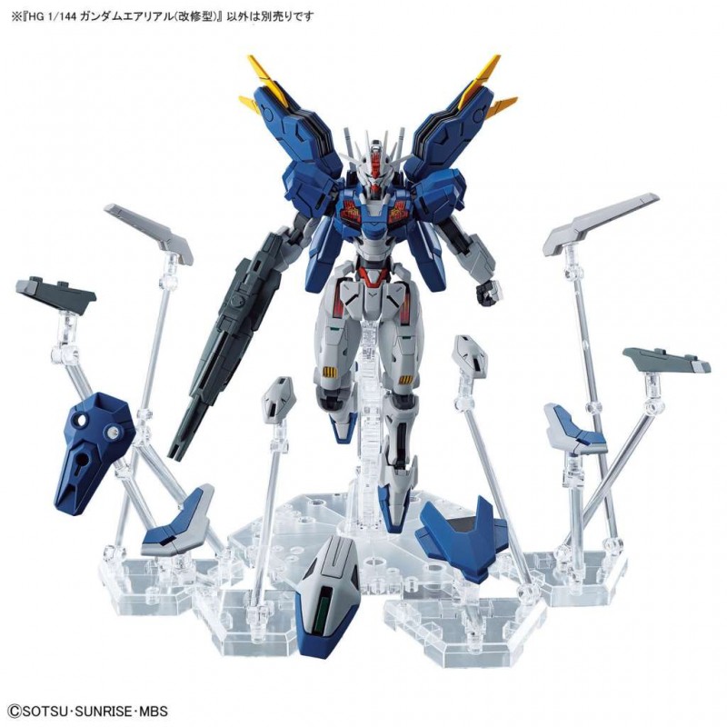 BANDAI HIGH GRADE HG THE WITCH FROM MERCURY GUNDAM AERIAL REBUILD 1/144 MODEL KIT ACTION FIGURE