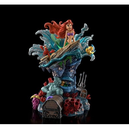 DISNEY 100 LA SIRENETTA ARIEL ART SCALE DELUXE 1/10 STATUA FIGURE