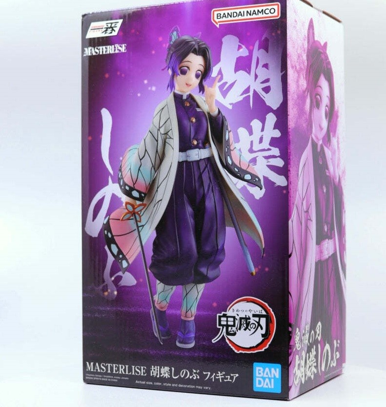 Banpresto Ichibansho Shinobu Kocho The Hashira Demon Slayer Kimetsu No  Yaiba Figure 23 cm Grey