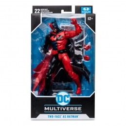 DC MULTIVERSE TWO FACE AS BATMAN ACTION FIGURE MC FARLANE