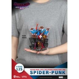 D-STAGE SPIDER-MAN ATSV SPIDER-PUNK STATUA FIGURE DIORAMA BEAST KINGDOM