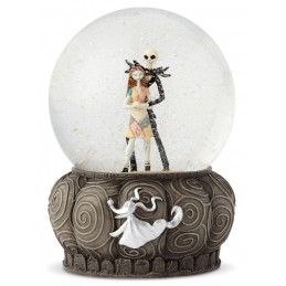 DISNEY SHOWCASE THE NIGHTMARE BEFORE CHRISTMAS PALLA DI NEVE STATUA FIGURE ENESCO